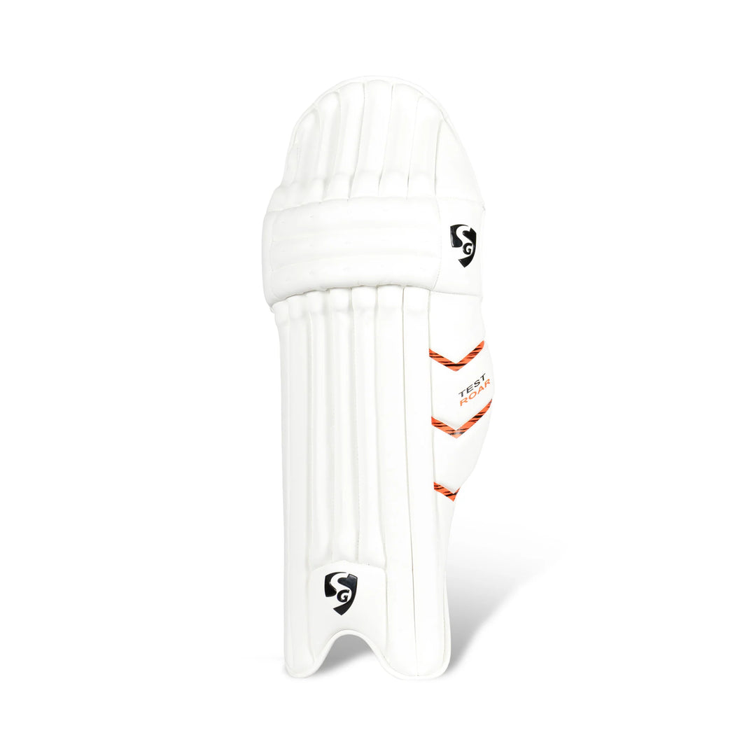 SG Test Roar Cricket Batting Leg Guard Pads@front view3
