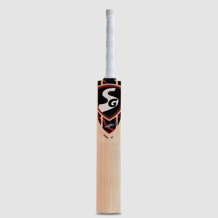 SG Titan 1.0 Kashmir Willow Cricket Bat Size SH @ Front View