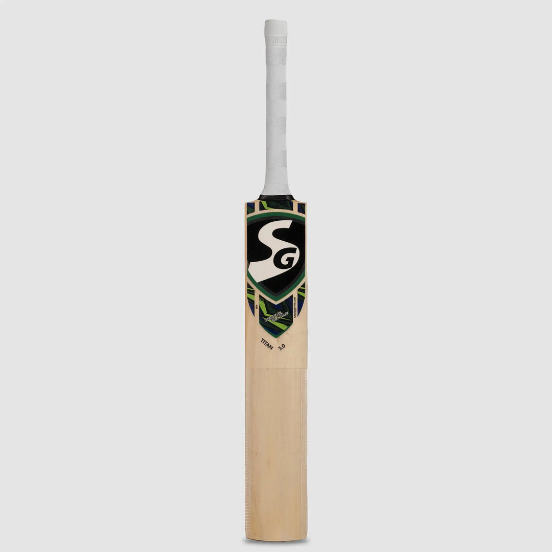 SG Titan 3.0 Kashmir Willow Cricket Bat Size SH @ Front View