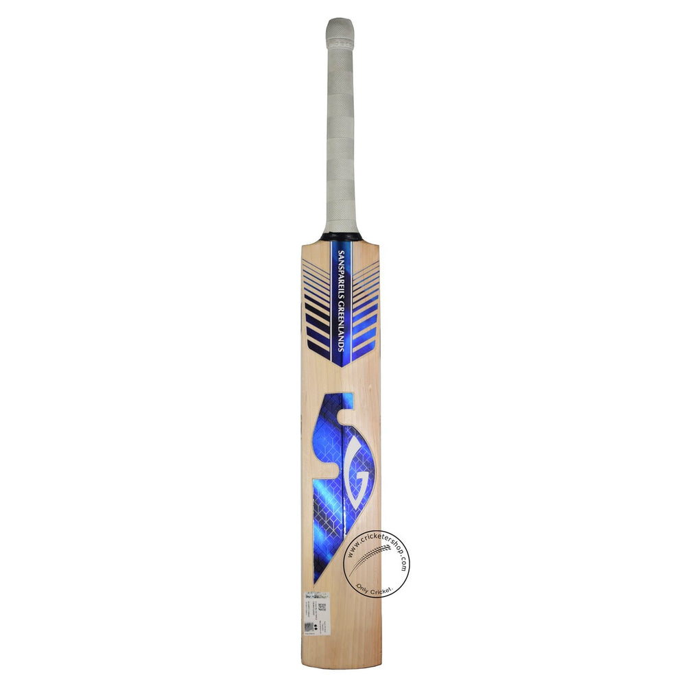 SG Triple Crown Classic English Willow Cricket Bat Size Harrow @ Back View