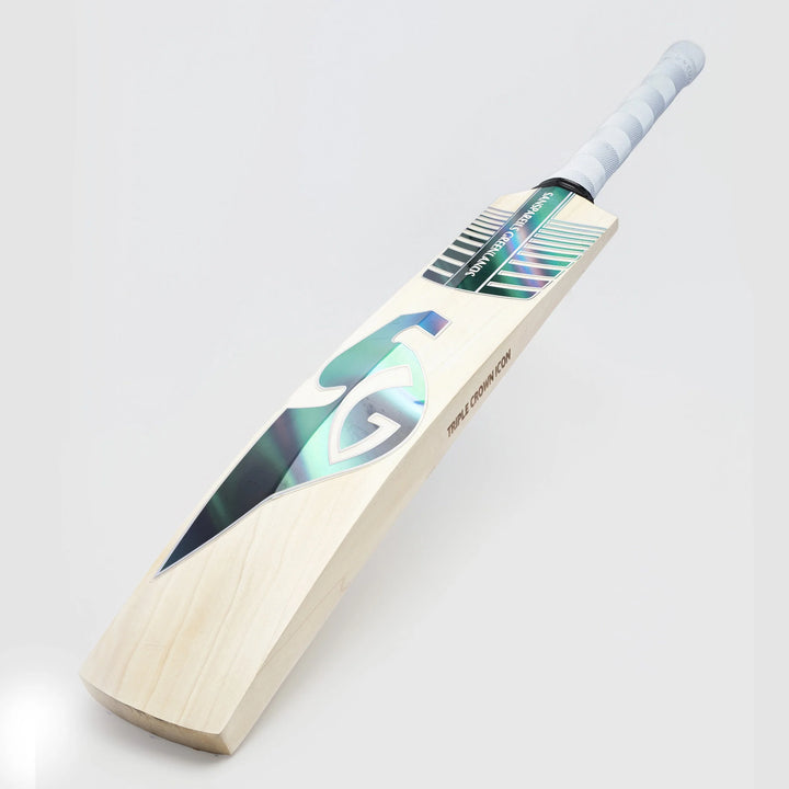 SG Triple Crown Icon English Willow Cricket Bat Size SH@front view9