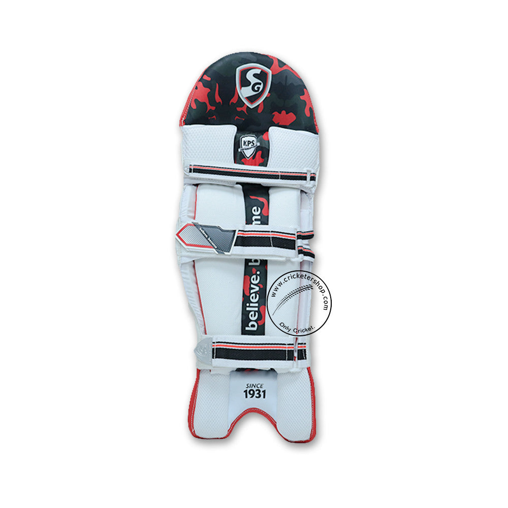 SG Test Cricket Batting Leg Guard Pads Right and Left Handed @ Back  View