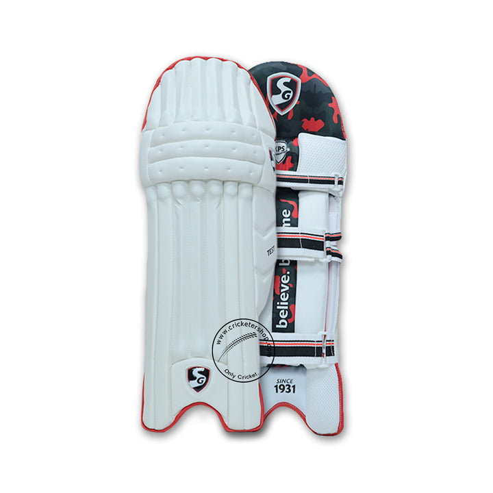 SG Test Cricket Batting Leg Guard Pads Right and Left Handed @ Composite View