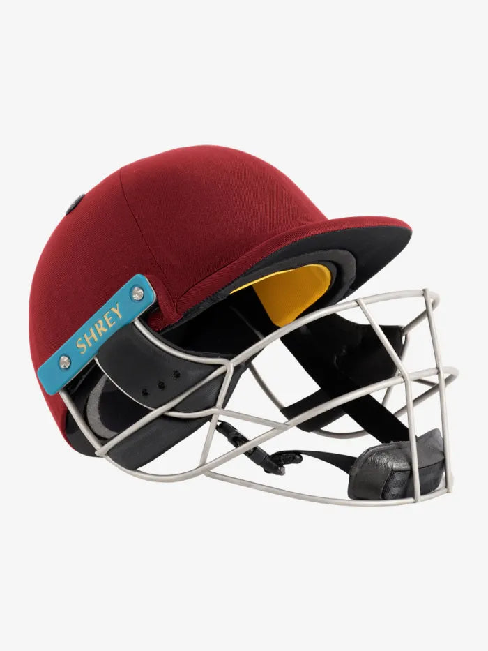 Shrey Master Class Air 2.0 Stainless Steel Grill Maroon Cricket Helmet