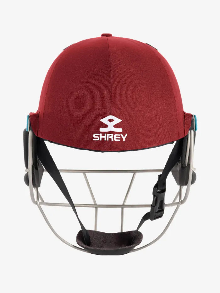 Shrey Master Class Air 2.0 Stainless Steel Grill Maroon Cricket Helmet