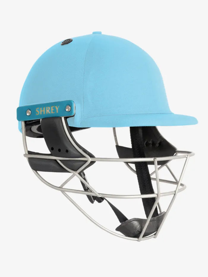 Shrey Master Class Air 2.0 Stainless Grill Cricket Helmet Sky Blue