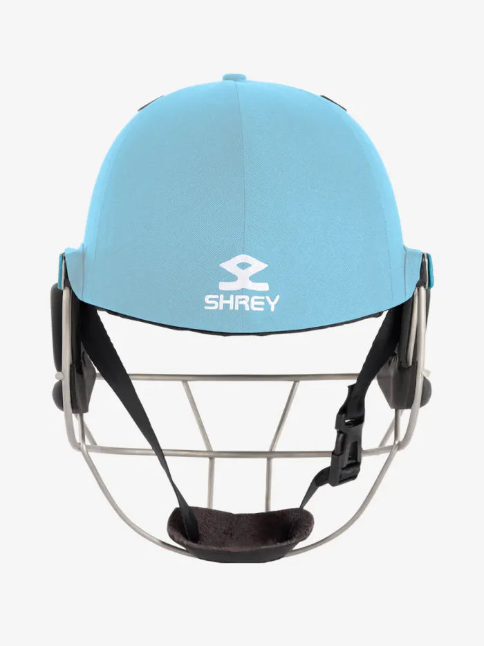 Shrey Master Class Air 2.0 Stainless Grill Cricket Helmet Sky Blue