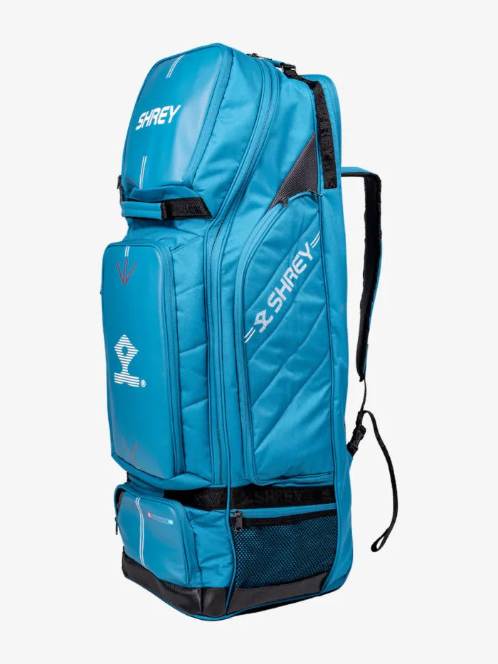 Shrey Meta Duffle 100 Cricket Kit Bag Colour Blue @ Side View 2