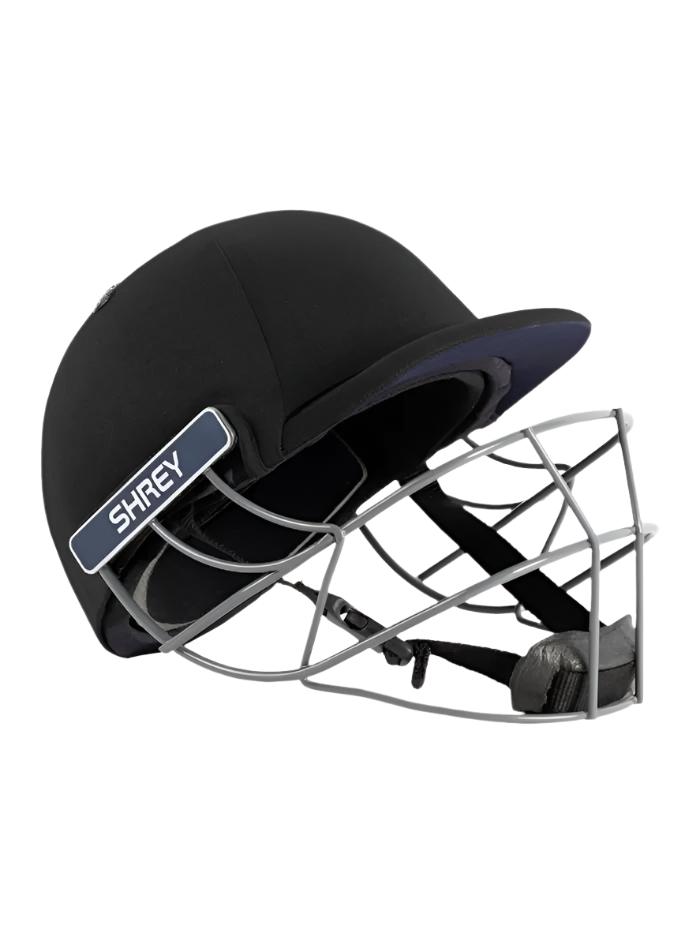 Shrey Performance Steel Grill Cricket Helmet Mens and Boys Size @ Side View