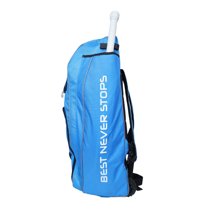 SS Force Cricket Duffle Kit Bag Sky Blue@Side View