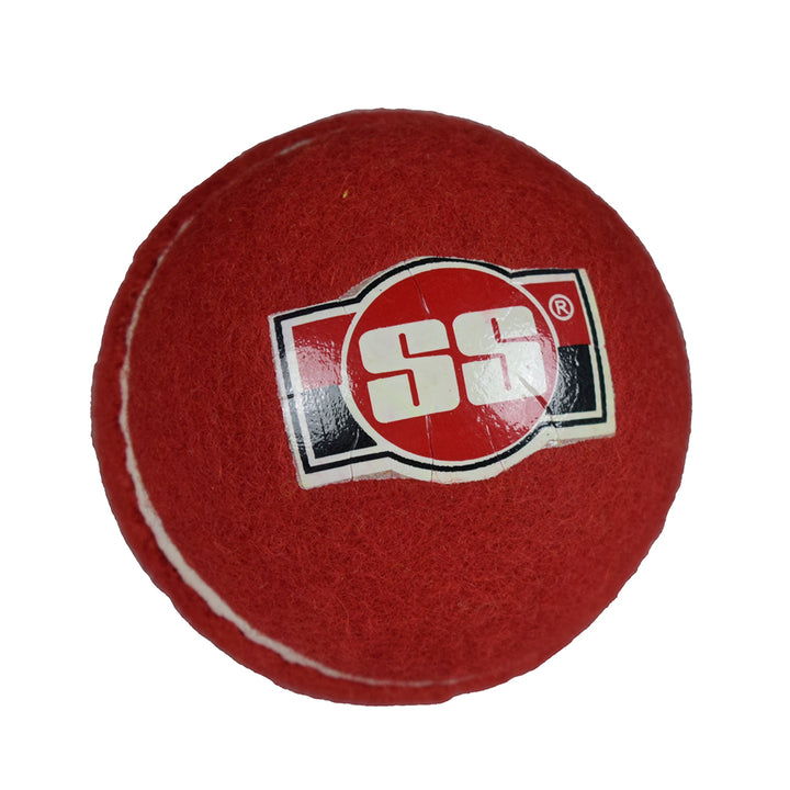 SS Tennis Cricket Tennis Ball With Seam Light Red