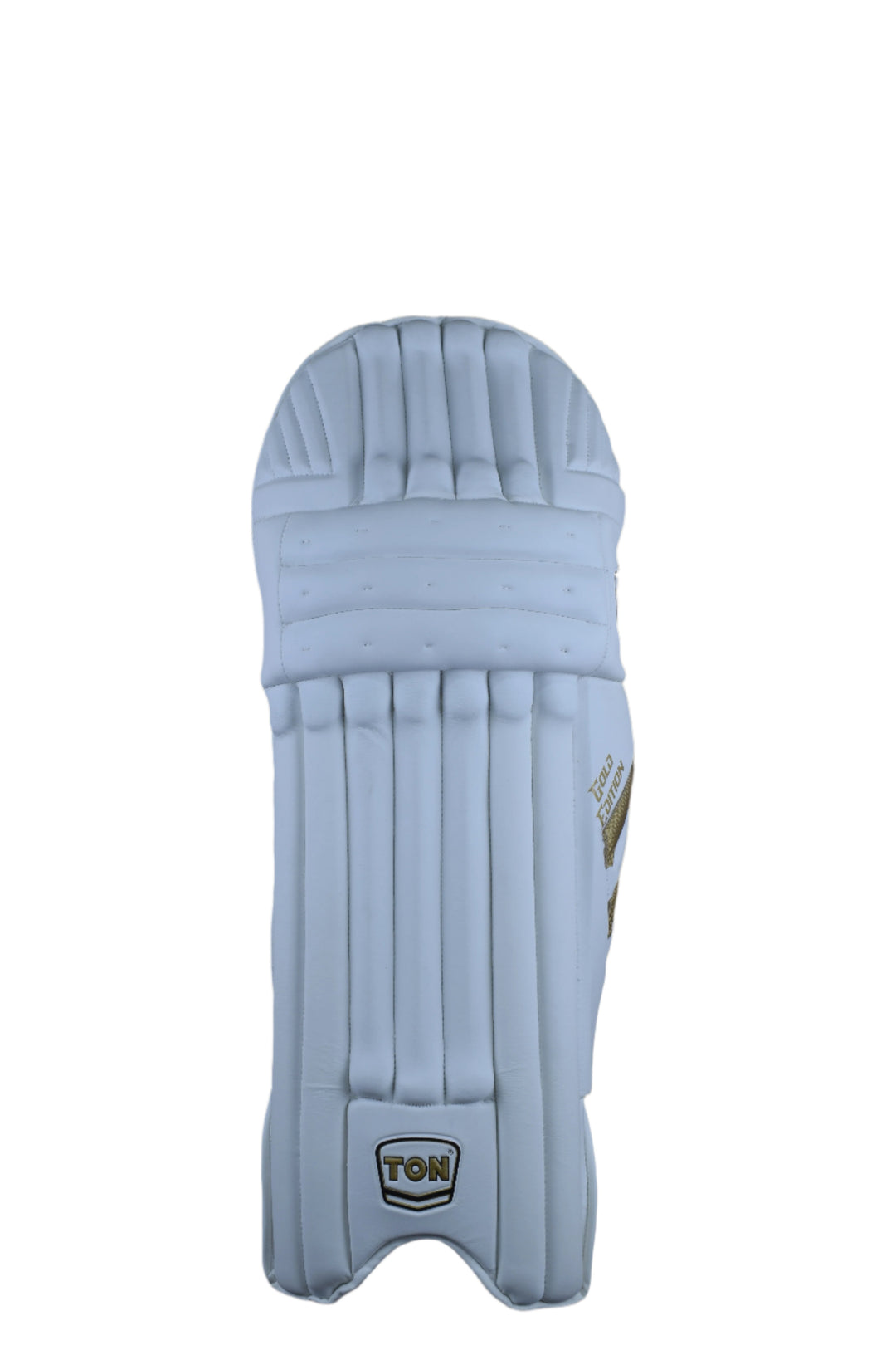 SS Ton Gold Edition Cricket Batting Pad Mens Size@front view