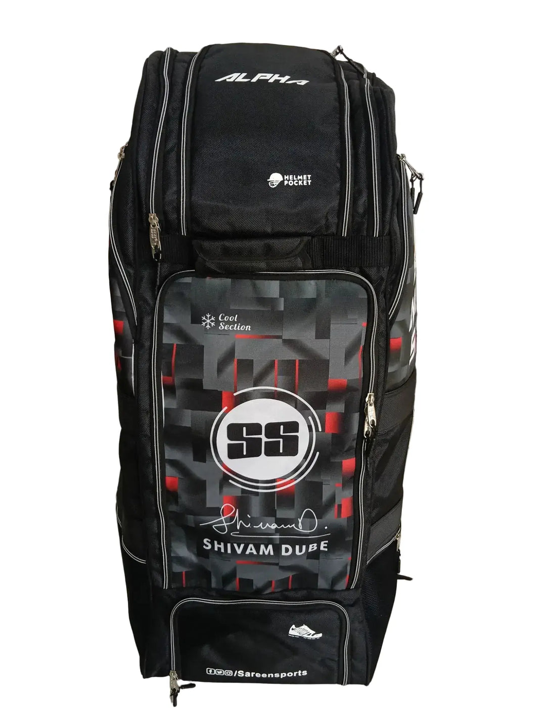 SS Alfa Duffle Duffle Cricket Kit Bag @ Front View 2