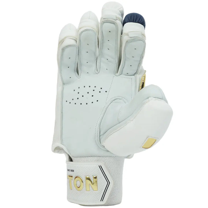 SS Blue Label Cricket Batting Gloves Adult Size @ Right Front View