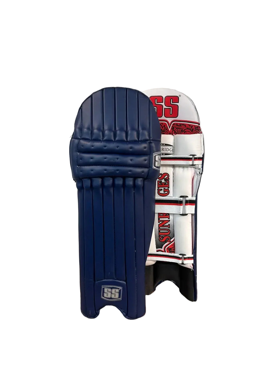 SS Cambridge Cricket Batting Leg Guard Navy Blue Pads Adult Size @ Composite View