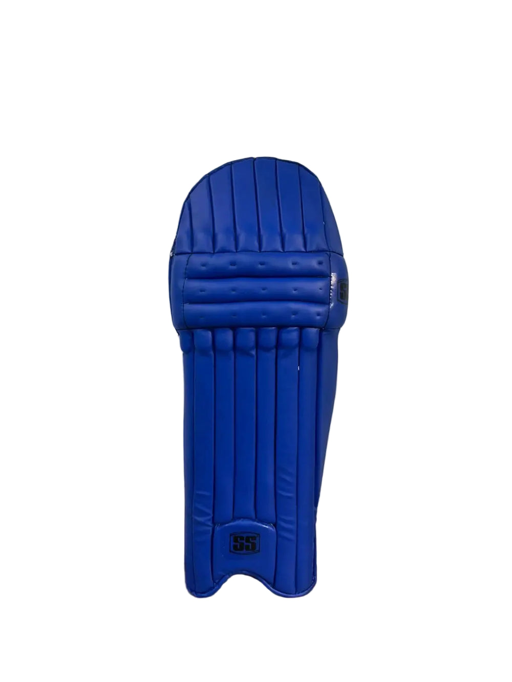 SS Cambridge Cricket Batting Leg Guard Royal Blue Pads Boys Size @ Front View
