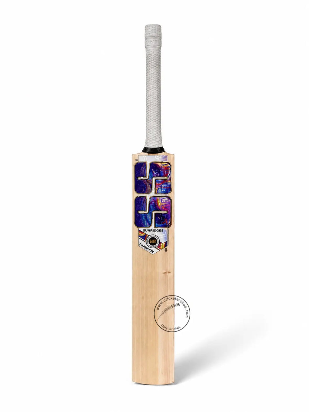 SS Champion English Willow Cricket Bat Size SH @ Front iew