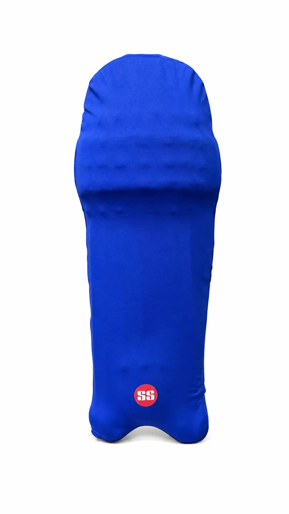 SS Cricket Batting Pads Cover Colored Skins @ India Blue Front View