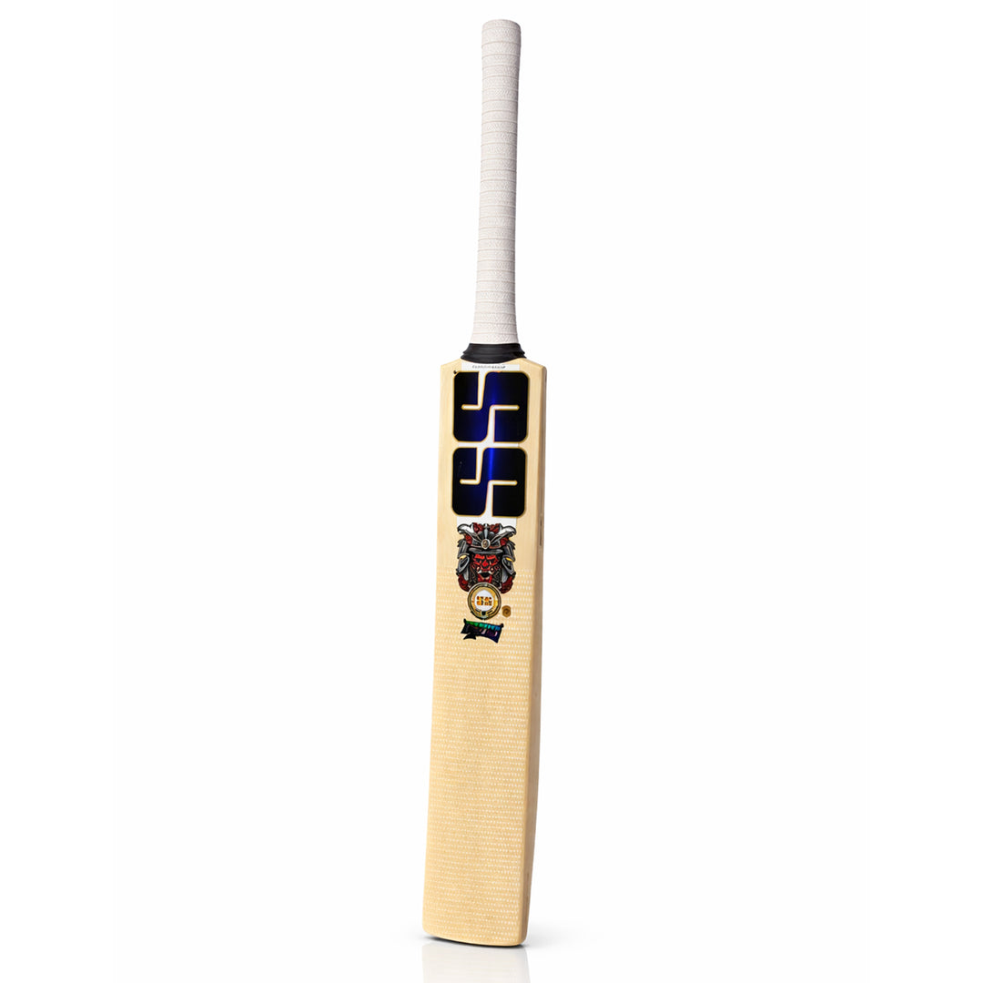 SS Devil Blue Kashmir Willow Cricket Bat Size@front view