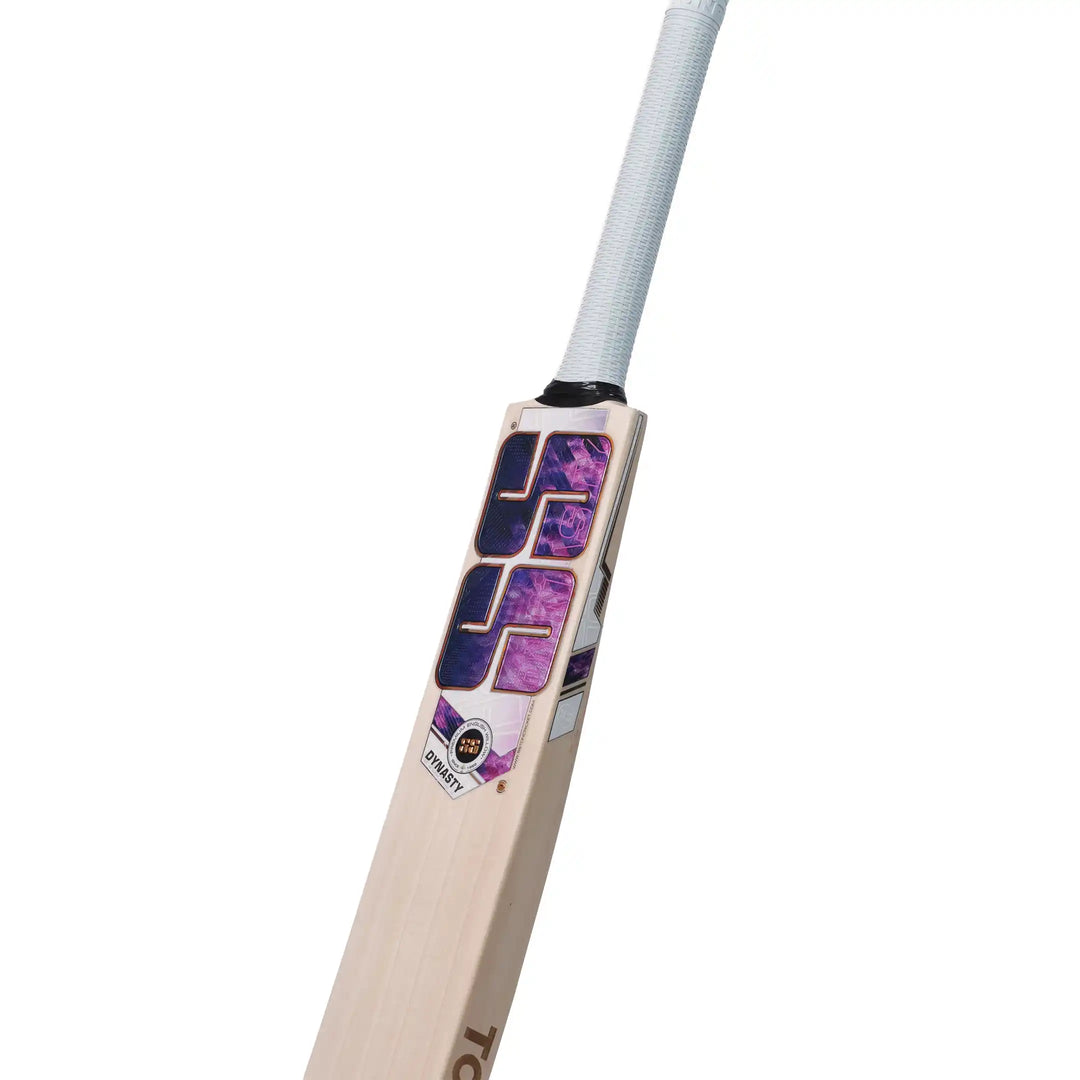 SS Dynasty English Willow Cricket Bat Size SH @ Face View