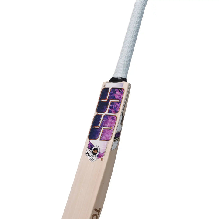 SS Dynasty English Willow Cricket Bat Size SH @ Face View