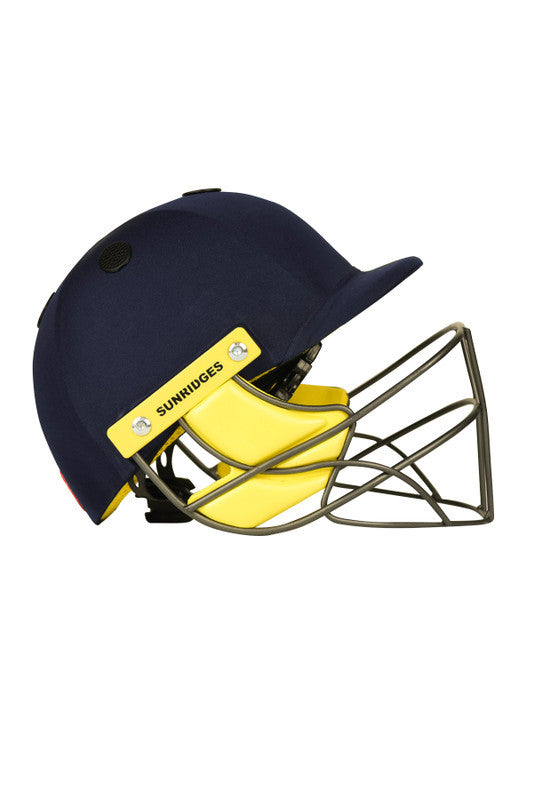 SS English Willow Complete Cricket Kit Size SH @ Helmet View