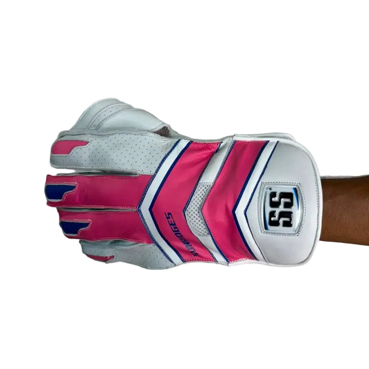 SS Falcon Cricket Wicket Keeping Gloves Mens Size @ Left Hand View