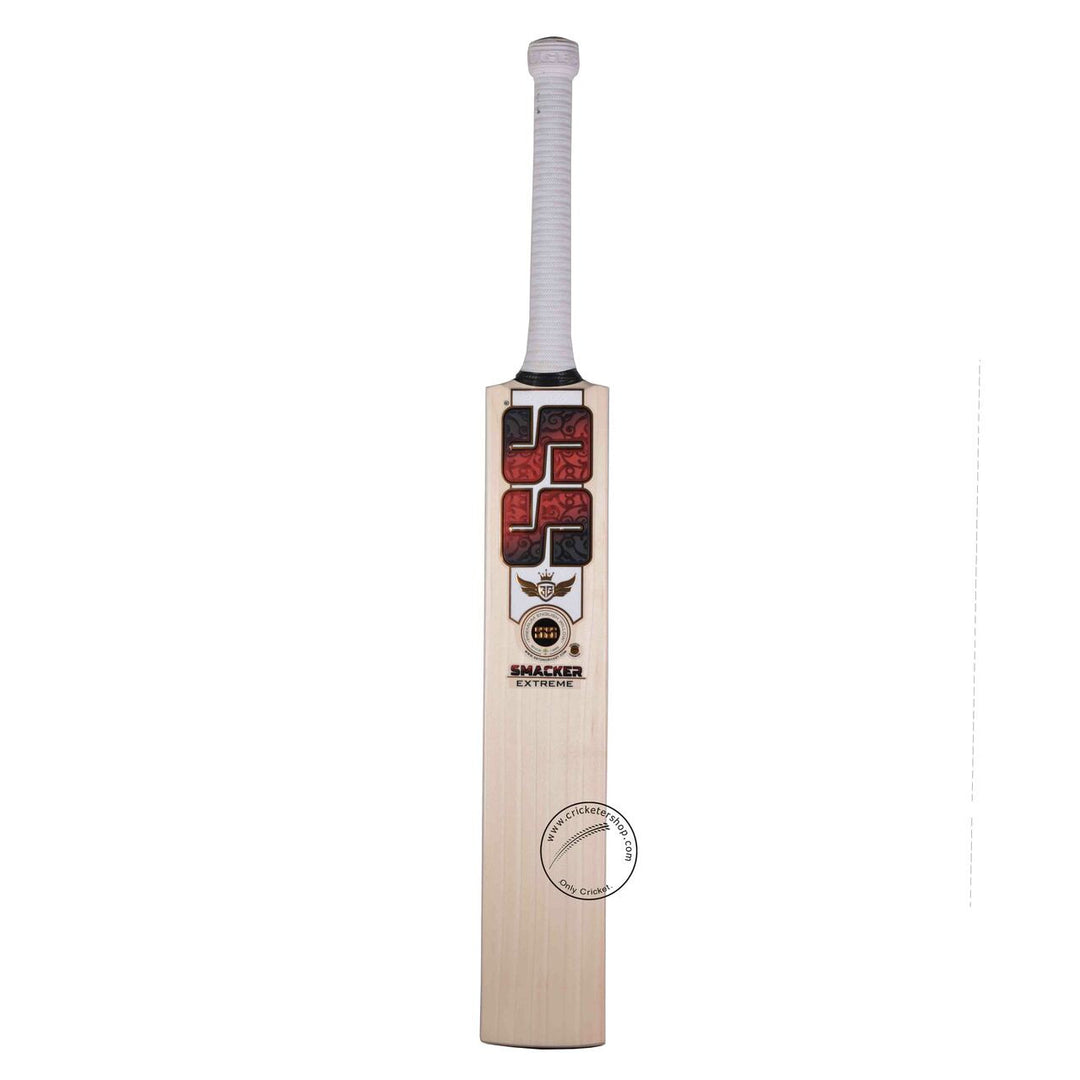 SS GG Smacker Xtreme English Willow Cricket Bat Size SH @ Front View