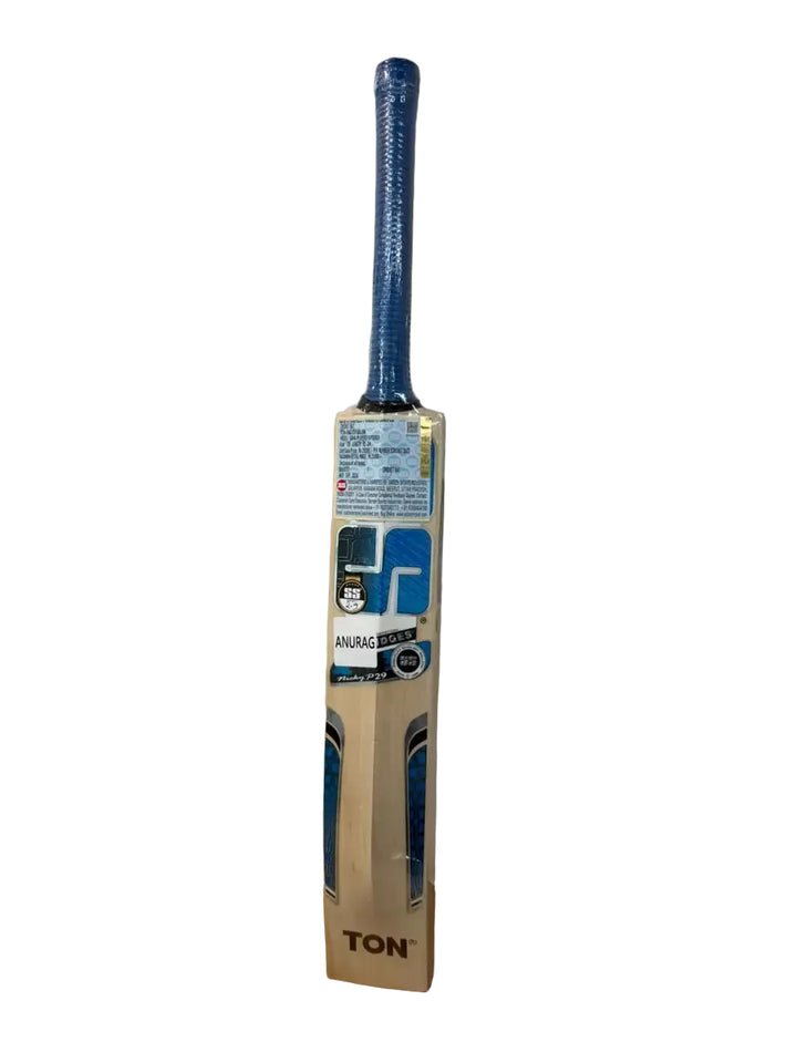 SS Gama N Pooran English Willow Cricket Bat Size SH @ Back View