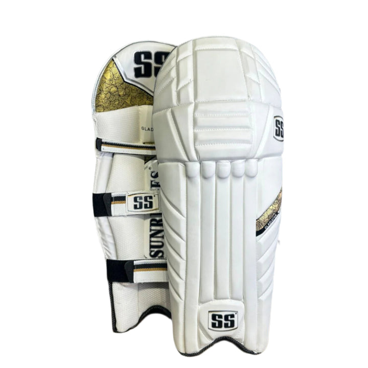 SS Gladiator Cricket Batting Leg Guard Pads Mens Size@front view1
