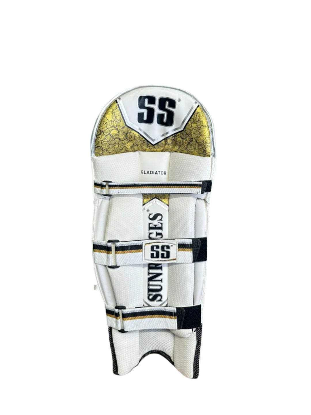 SS Gladiator Cricket Batting Leg Guard Pads Mens Size@front view4