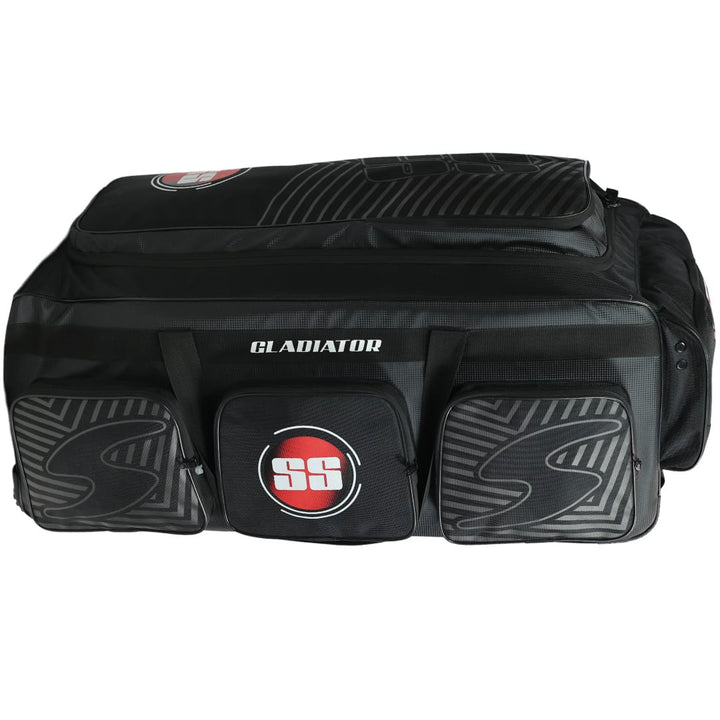 SS Gladiator Cricket Kit Bag With Wheels @ Front View