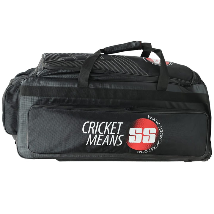 SS Gladiator Cricket Kit Bag With Wheels @ Front View 2