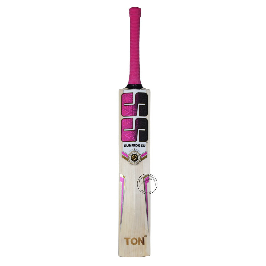 SS Gladiator Ton English Willow Cricket Bat Size 6 @ Back View