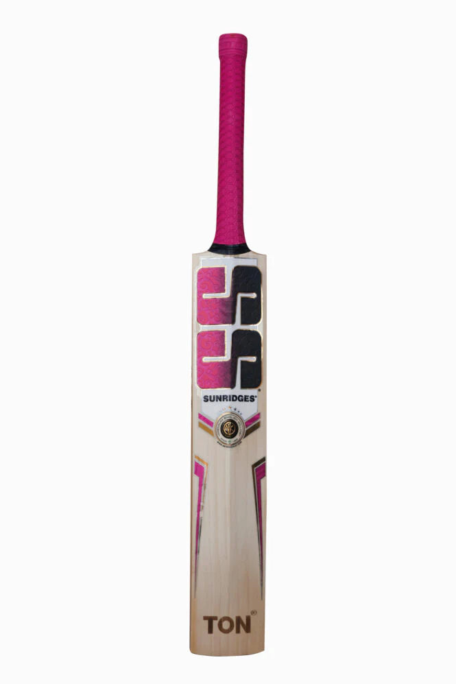 SS Gladiator Ton English Willow Cricket Bat Size Harrow@front view 2