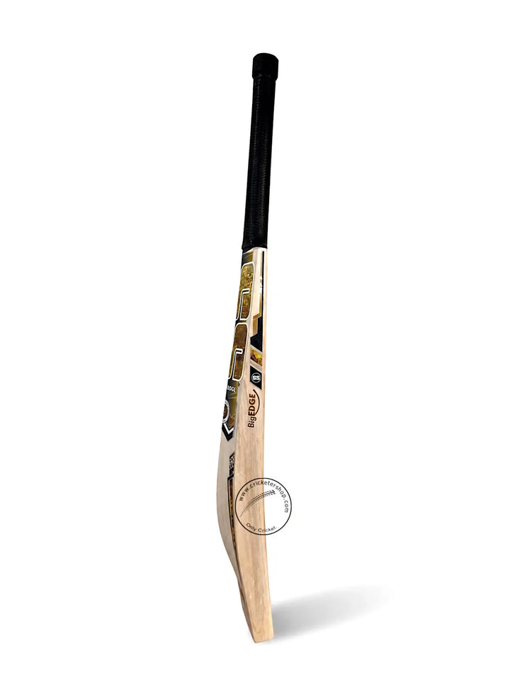 SS Gold Jumbo English Willow Cricket Bat Size SH @ Side View