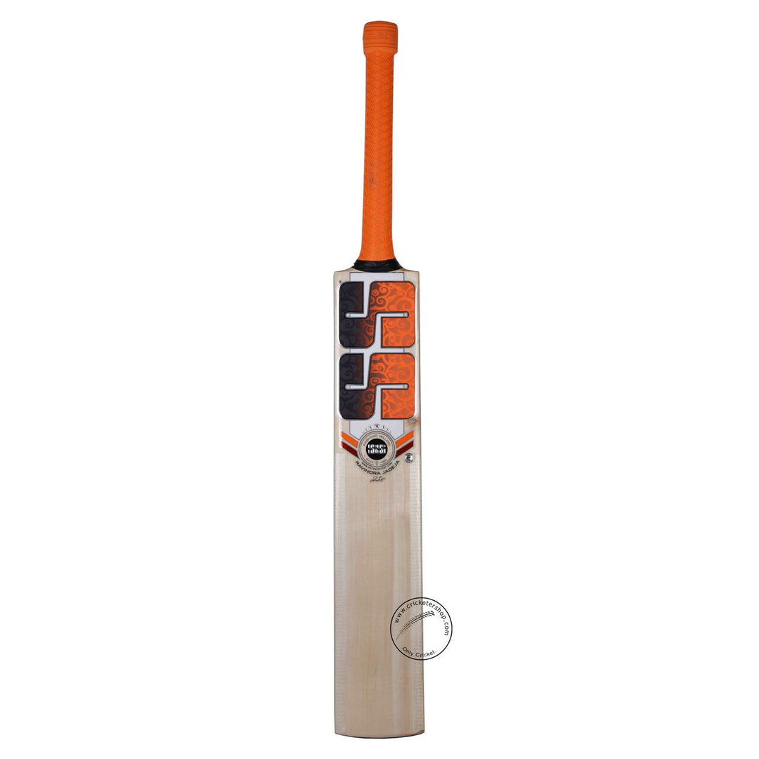 SS Jadeja Player Kashmir Willow Cricket Bat Size SH @ Front View