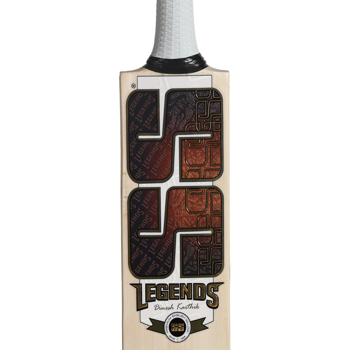 SS Legend DK English Willow Cricket Bat Size SH @ Face View