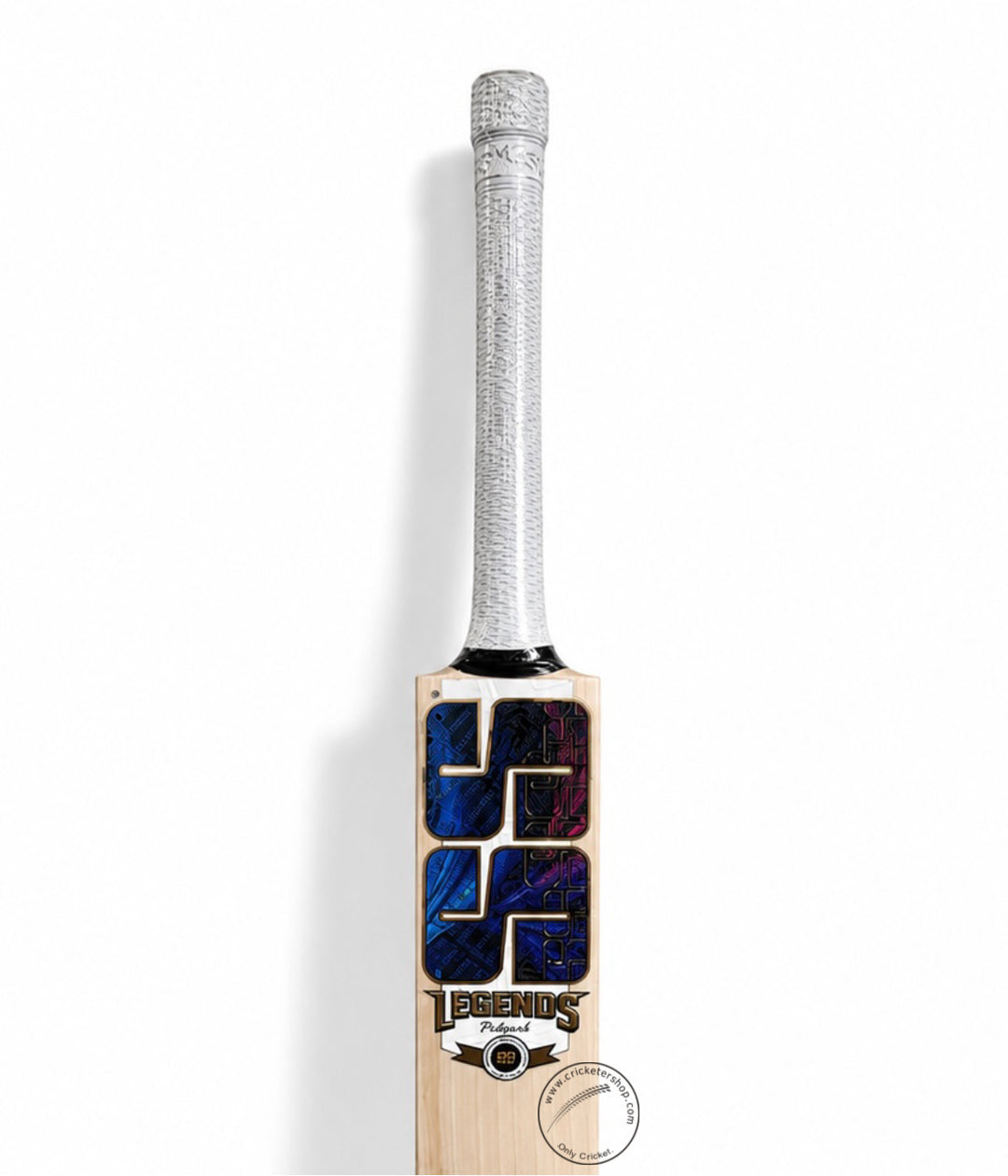 SS Legend Pollard English Willow Cricket Bat Size SH @ Face View
