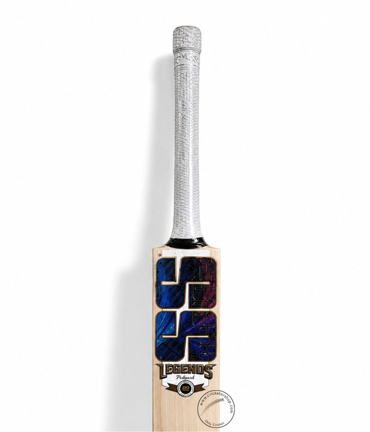 SS Legend Pollard English Willow Cricket Bat Size SH @ Face View