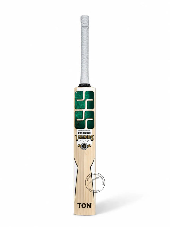 SS Legend Yuvraj Singh English Willow Cricket Bat Size SH @ Back View