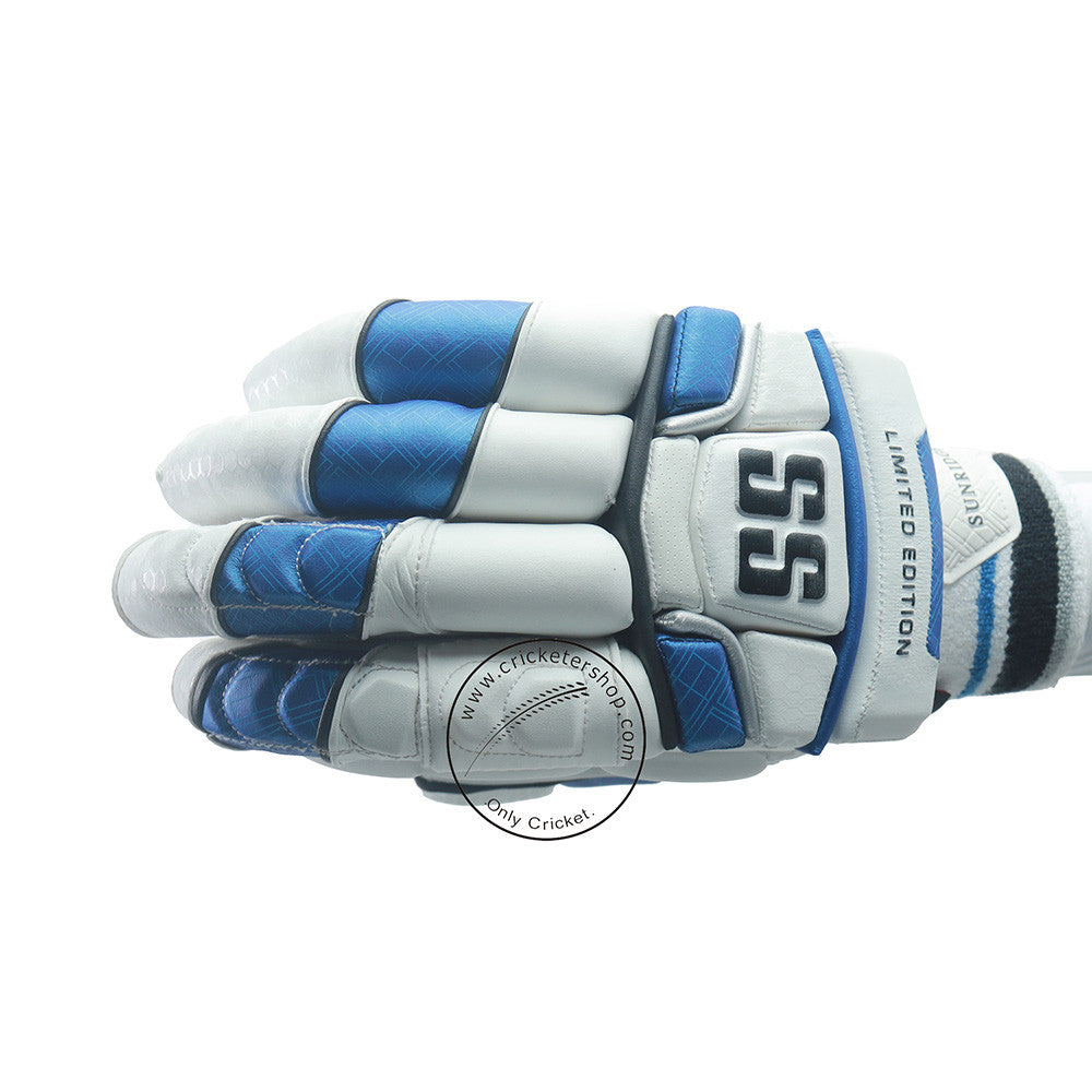 SS Limited Edition Cricket Batting Gloves Mens Size @ Left Back View