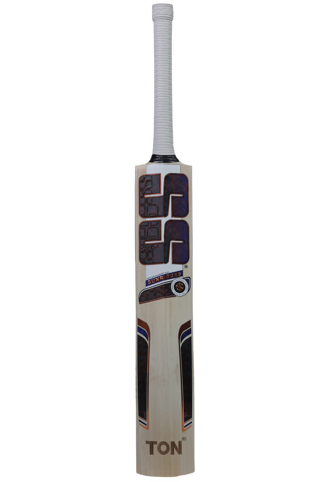 SS Master 5000 English Willow Cricket Bat Size @ Back View