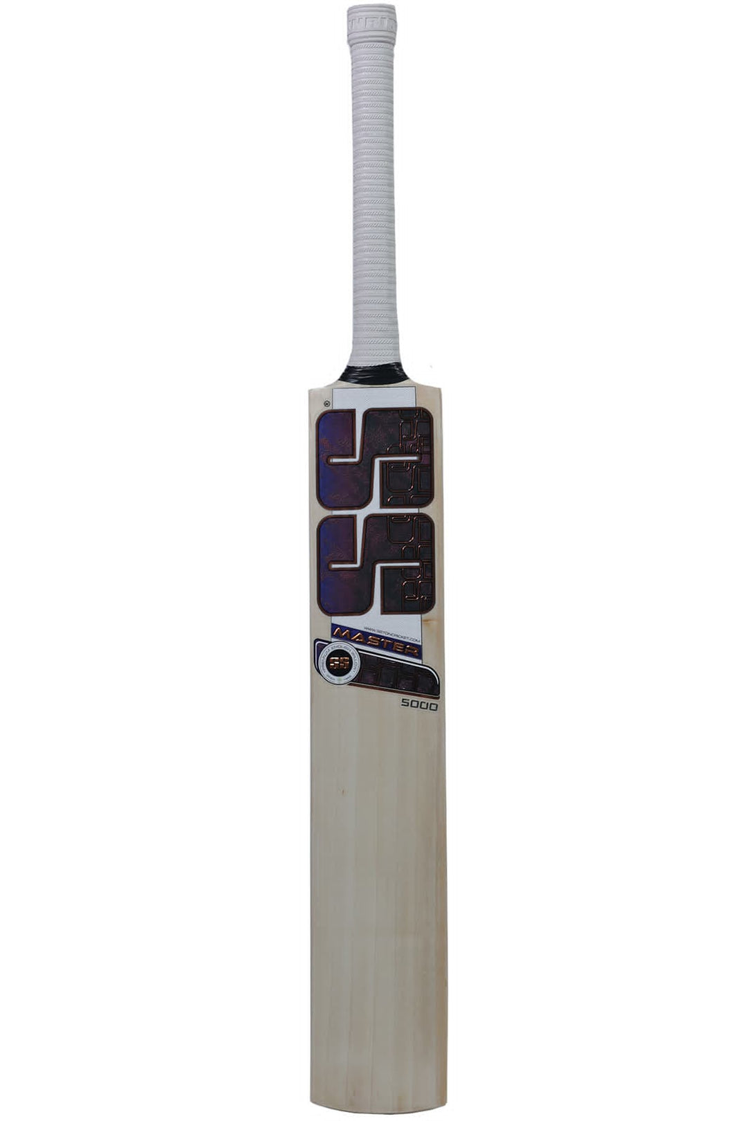 SS Master 5000 English Willow Cricket Bat Size @ Front View