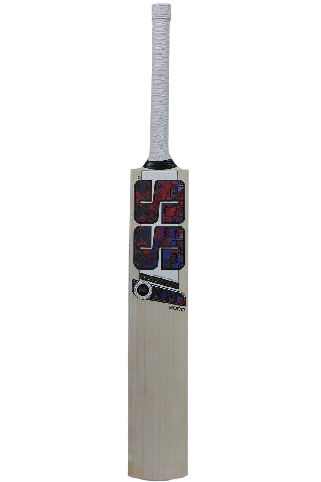 SS Master 9000 English Willow Cricket Bat Size SH @ Front View