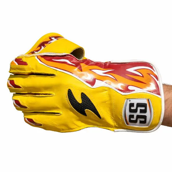 SS Match Wicket Keeping Gloves Mens @ Left Back View