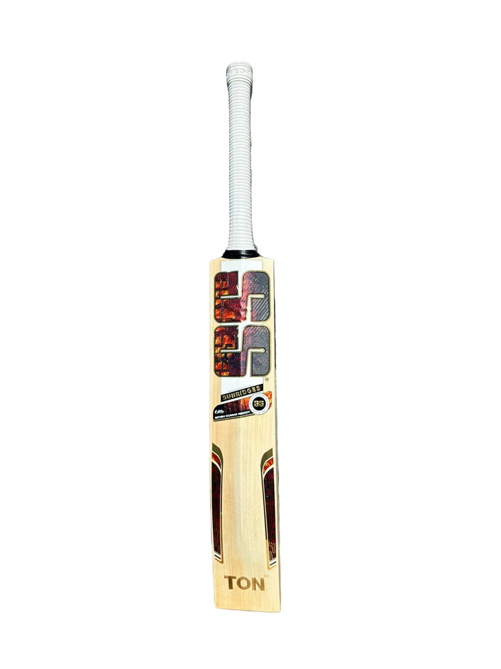 SS NKR Player Pro English Willow Cricket Bat Size SH @ Back View