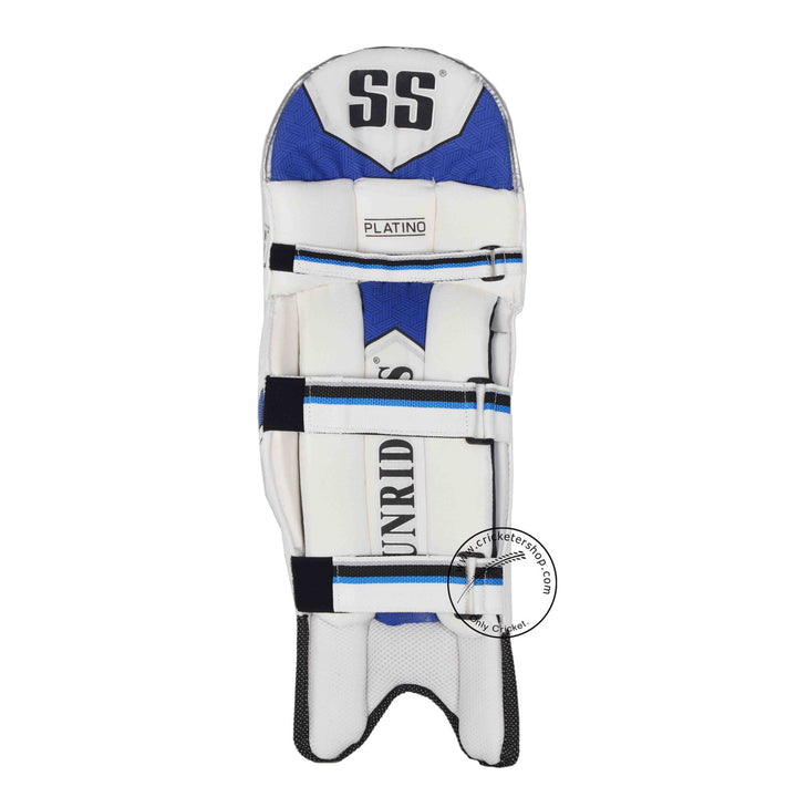 SS Platino Cricket Batting Leg Guard Pads  @ Back View