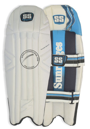 SS Players Series Cricket Wicket Keeping Leg Guard Pads Mens Size