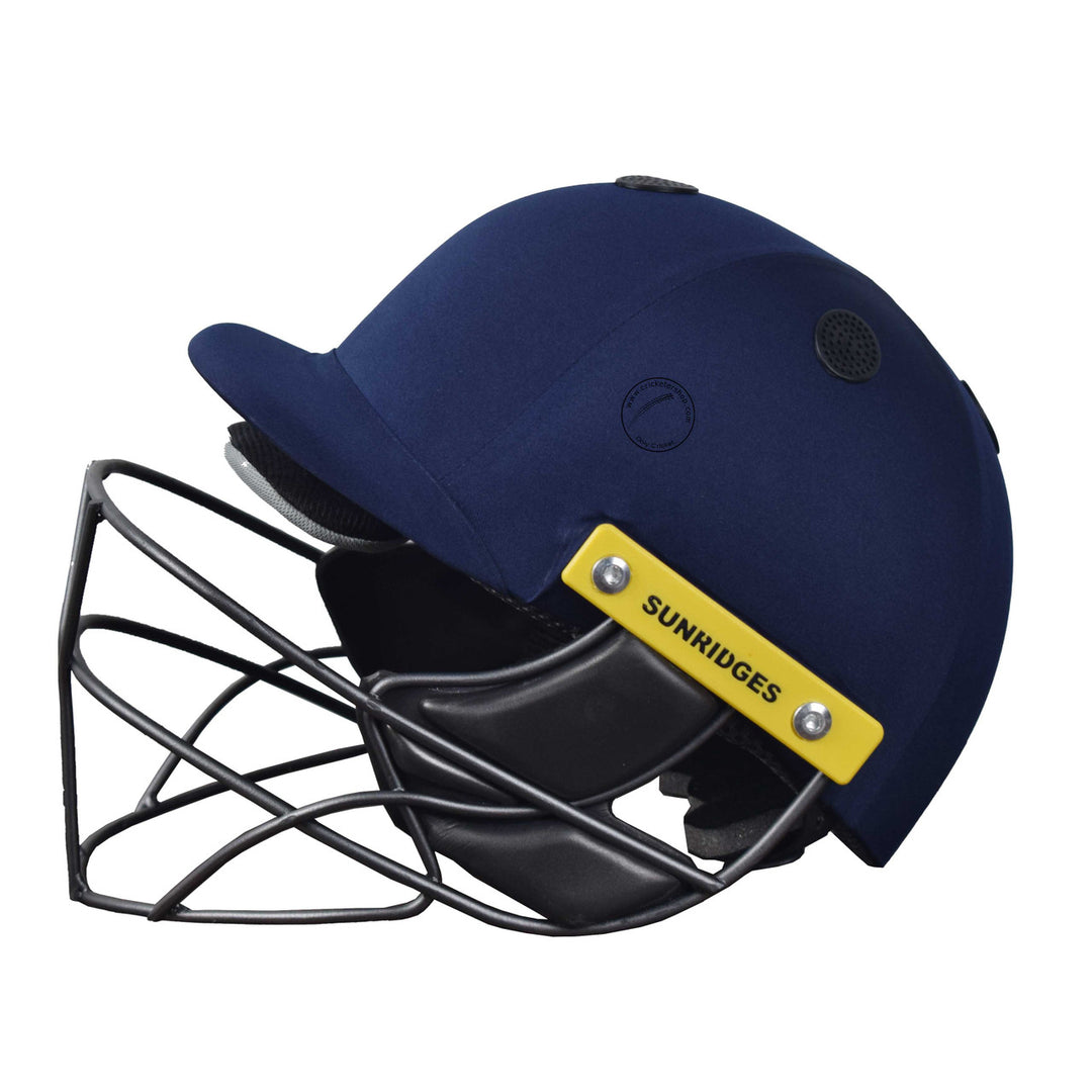 SS Player Steel Grill Cricket Helmet Size @ Side View